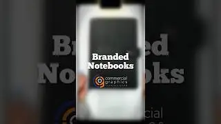 Branded Notebooks by Commercial Graphics #PromoItems #notebooks