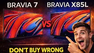 Sony Bravia 7 vs Sony Bravia X85L | Mini LED vs Full Array LED #Bravia7 #sony #X85L #4kledtv
