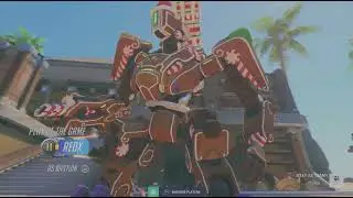 Overwatch 2 Competitive Samoa Reinhardt w/friends