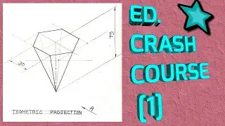 SIMPLE SOLID || INVERTED HEXAGONAL PYRAMID || #theegshow