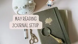 Plan With Me | May 2023 Reading Journal Setup | Bullet Journal | BUJO