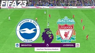 FIFA 23 | Brighton vs Liverpool - Premier League - PS5&trade; Full Match & Gameplay