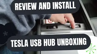 USB-концентратор для Tesla Model Y Juniper распаковка, установка и обзор!