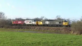37508 & 37418 Clay Mills 2nd January 2026 0Z39 Kidderminster to Derby RTC