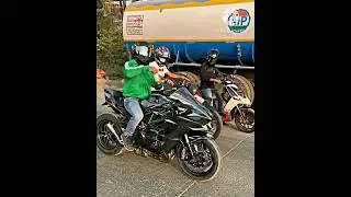 Kawasaki Ninja H2 😎 💪 power