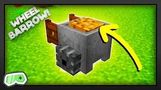 Minecraft - How To Make A Wheelbarrow
