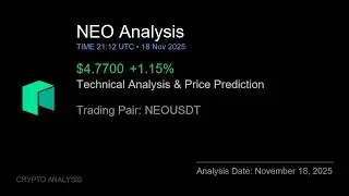 NEO (NEOUSDT) Technical Analysis - Price Prediction & Buy or Sell November 18, 2025