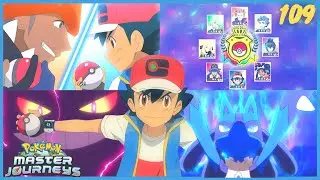 ASH VS RAIHAN! THE MASTERS 8 REVEALED | Pok&eacute;mon Journeys Episode 109 Review