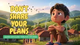Don’t Share Your Plans 🌱 | Moral Story in English | Life Lesson