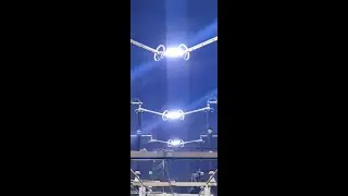 400 KV isolator switch opening.