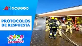 Bomberos Unidos de Nicaragua: protocolos de respuesta ante fugas de gas 🇳🇮👨&zwj;🚒