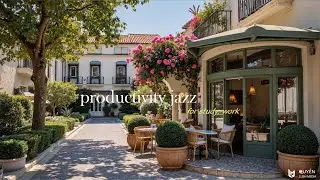 Morning Jazz at Outdoor Ambience | Uplifting Productivity with Cozy Jazz & January Melodies