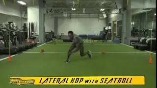 Lateral Hop w  Seat Roll