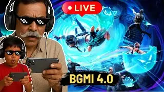 NUNNU CHACHA IS LIVE |BGMI LIVE| #30
