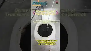 Pilotech YC-019 Pilot Spray Dryer -- Spray Drying Experiment of Traditional Chinese Medicine Extract