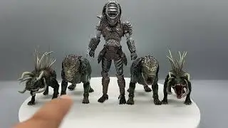 Hiya Toys Alien Dog & The Predator Hound 1/18 scale action figure