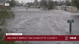 Flooding in El Jobean, Charlotte County