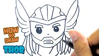 How to Draw Thor | Drawing Marvel Step by Step | Drawing Easy