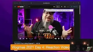 Ecamm Live Vlogmas 2021 Day 4 : Reaction Video