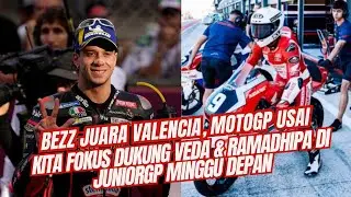 MotoGP 2025 Telah Usai, Bezz Juara GP Valencia, Fokus ke Veda & Ramadhipa di JuniorGP Minggu Depan