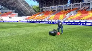 MANTAP‼️SELESAI PON KUALITAS TETAP TERJAGA, RUMPUT MEWAH, STADION HARAPAN BANGSA, BANDA ACEH