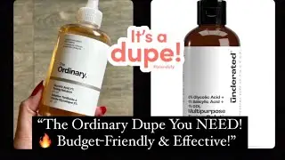The Best Dupe for The Ordinary Glycolic Acid Toner | Underrated Multipurpose Toner!