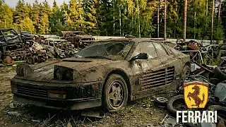 ASMR Supercar Restoration of  Ferrari Testarossa 1984 Sold for $6990