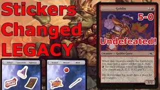 UNDEFEATED WITH STICKER GOBLIN!  Turbo Muxus _____ Goblin Aggro (Legacy Goblins MTG)