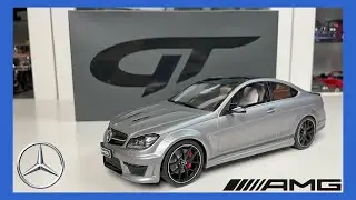 1:18 Mercedes-Benz C63 AMG coupe (507 edition) - GT SPIRIT [Unboxing]