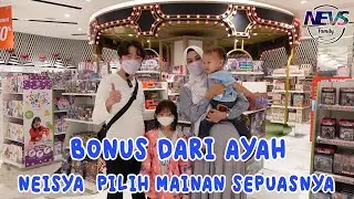 DI SURUH BELI MAINAN SEPUASNYA | NEISYA SAMPAI KEBINGUNGAN | NEVS FAMILY
