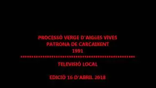 CARCAIXENT PROCESSÓ 1991