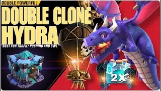 TH13 vs 14 Blizzard Hydra - Strongest TH13 Attack Strategy