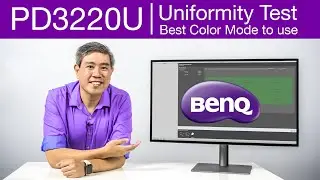 Тест BenQ PD3220U, часть 1 | Тест на однородность и выбор цветового режима с наибольшей однородностью!
