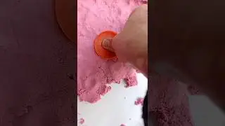 Failed candle casting... #casting #candle #kineticsand #diy