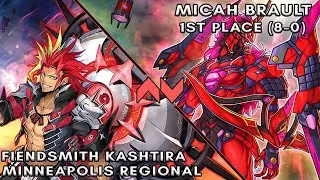 Fiendsmith Kashtira - 1st Place Minneapolis Regional - Micah Brault (Post Crossover Breakers)