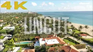 Municipal Beach - West Palm Beach | Uncut 4K Drone Footage | DJI Mavic 2 Pro