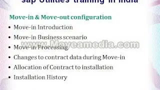 sap Utilities online training