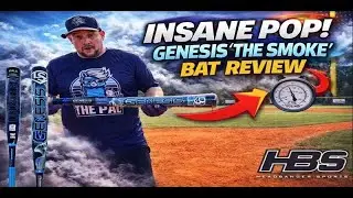 🔥 INSANE POP! 2025 Louisville Slugger THE SMOKE | Ultimate USSSA Slowpitch Bat Review & 275 PSI Test