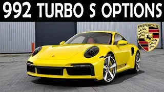 2020 Porsche 992 Turbo S Options, Build Prices, & Spec List. Detailed Look on Porsche Configurator