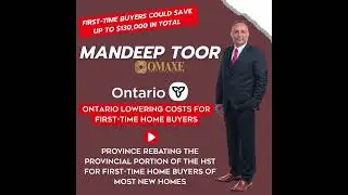 Ontario's HST Rebate for First Time Home Buyers.