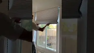 Problems opening Bali cellular shades