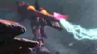 Final Fantasy X Sin vs. Machina cutscene