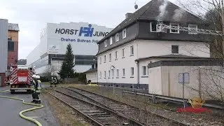 Feuerwehr-Gro&szlig;einsatz in Netphen