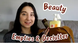 MAKEUP/ BEAUTY PRODUCT EMPTIES AND DECLUTTER!