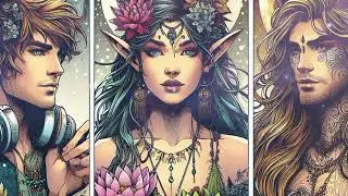🌹 Elven and Fairy Folk Music | Dark Fantasy Ambience | World of 4EverMore 🎶