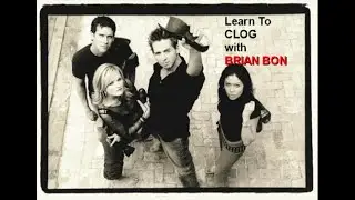 CLOGGING LESSONS: Learn to clog w/ Brian Bon:  Basic steps: five ways to do triple basics BEGINNER