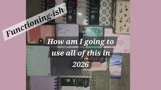 My 2026 Planner Linep - Testing Systems, Too Many Planners - a Little Overwhelmed