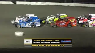 Thunder Mountain Speedway | Season Opener Modified Highlights | 5/1/21
