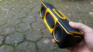 DIY Bluetooth speaker PVC Extreme BASS test