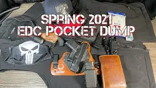 Spring 2021 Pocket Dump : EDC : What I carry everyday : CCW